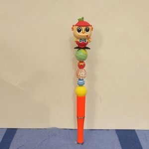 HANDMADE DISNEY DOORABLES TWEEDLE DUM (ALICE IN WONDERLAND) BEADED PEN